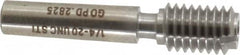 GF Gage - 1/4-20 Thread, Steel, Screw Thread Insert (STI) Class 2B/3B, Plug Thread Insert Go Gage - Single End without Handle - Benchmark Tooling