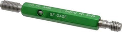 GF Gage - 5/16-18 Thread, Steel, Screw Thread Insert (STI) Class 2B, Plug Thread Insert Go/No Go Gage - Double End with Handle, Handle Size 1 - Benchmark Tooling