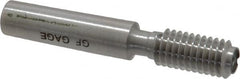 GF Gage - M6x1.00, Class 6H, Single End Plug Thread Go Gage - Hardened Tool Steel, Size 1 Handle Not Included - Benchmark Tooling