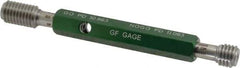 GF Gage - M12x1.75, Class 6H, Double End Plug Thread Go/No Go Gage - Hardened Tool Steel, Size 2 Handle Included - Benchmark Tooling