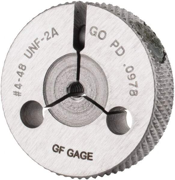 GF Gage - 4-48 Go Single Ring Thread Gage - Class 2A - Benchmark Tooling