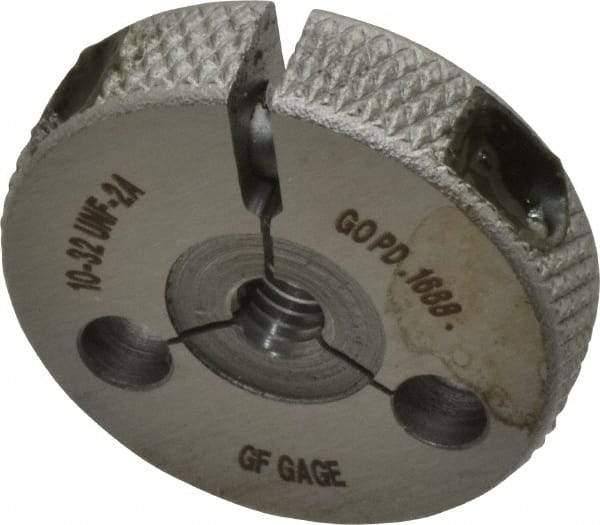 GF Gage - 10-32 Go Single Ring Thread Gage - Class 2A - Benchmark Tooling