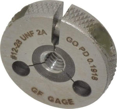 GF Gage - 12-28 Go Single Ring Thread Gage - Class 2A - Benchmark Tooling