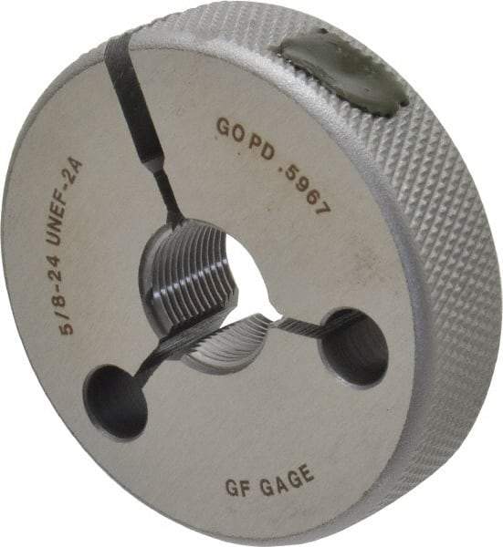 GF Gage - 5/8-24 Go Single Ring Thread Gage - Class 2A - Benchmark Tooling