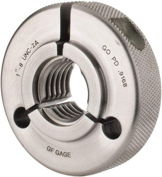 GF Gage - 1-8 Go Single Ring Thread Gage - Class 2A - Benchmark Tooling