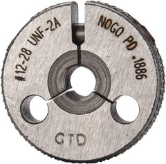 GF Gage - 12-28 No Go Single Ring Thread Gage - Class 2A - Benchmark Tooling