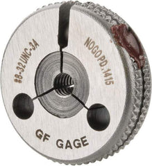 GF Gage - 8-32 No Go Single Ring Thread Gage - Class 3A - Benchmark Tooling