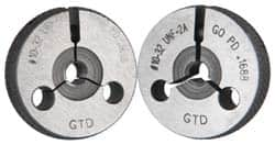 GF Gage - 10-32 Go/No Go Double Ring Thread Gage - Class 2A - Benchmark Tooling