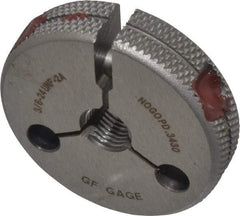 GF Gage - 3/8-24 Go/No Go Double Ring Thread Gage - Class 2A - Benchmark Tooling