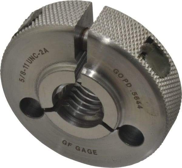 GF Gage - 5/8-11 Go/No Go Double Ring Thread Gage - Class 2A - Benchmark Tooling