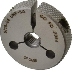 GF Gage - 5/16-24 Go/No Go Double Ring Thread Gage - Class 3A - Benchmark Tooling