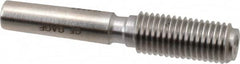 GF Gage - 5/16-24 Go Truncated Taperlock Thread Setting Plug Gage - Class 2A, Size 1 Handle, Steel - Benchmark Tooling