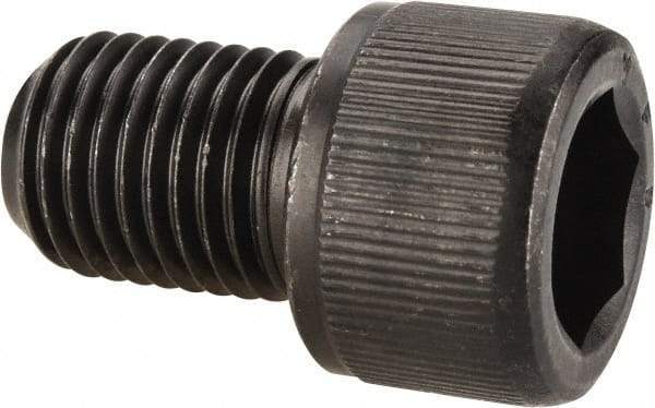 Value Collection - 7/16-20 UNF Hex Socket Drive, Socket Cap Screw - Alloy Steel, Black Oxide Finish, Fully Threaded, 5/8" Length Under Head - Benchmark Tooling