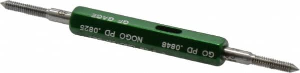 GF Gage - #3-48 Go/No Go Truncated Taperlock Thread Setting Plug Gage - Class 2A, Steel - Benchmark Tooling