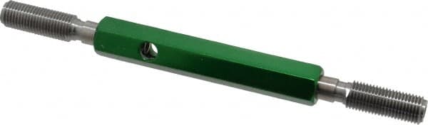 GF Gage - 3/8-24 Go/No Go Truncated Taperlock Thread Setting Plug Gage - Class 2A, Size 2 Handle, Steel - Benchmark Tooling