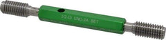 GF Gage - 1/2-13 Go/No Go Truncated Taperlock Thread Setting Plug Gage - Class 2A, Size 2 Handle, Steel - Benchmark Tooling