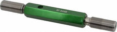 GF Gage - 9/16-24 Go/No Go Truncated Taperlock Thread Setting Plug Gage - Class 2A, Size 3 Handle, Steel - Benchmark Tooling