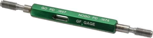 GF Gage - #10-32 Go/No Go Truncated Taperlock Thread Setting Plug Gage - Class 3A, Steel - Benchmark Tooling