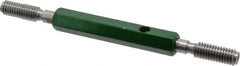 GF Gage - 3/8-16 Go/No Go Truncated Taperlock Thread Setting Plug Gage - Class 3A, Size 2 Handle, Steel - Benchmark Tooling