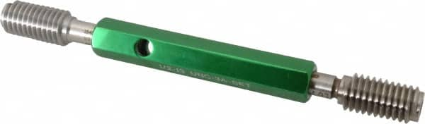 GF Gage - 1/2-13 Go/No Go Truncated Taperlock Thread Setting Plug Gage - Class 3A, Size 2 Handle, Steel - Benchmark Tooling