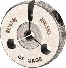 GF Gage - M4x0.7 Go Single Ring Thread Gage - Class 6G - Benchmark Tooling