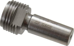 GF Gage - 3/8-18 Single End Tapered Plug Pipe Thread Gage - Handle Size 3, Handle Not Included, NPT-L1 Tolerance - Benchmark Tooling