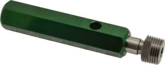 GF Gage - 3/8-18 Single End Tapered Plug Pipe Thread Gage - Handle Size 3, Handle Included, NPT-L1 Tolerance - Benchmark Tooling