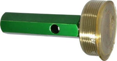 GF Gage - 2 - 11-1/2 Single End Tapered Plug Pipe Thread Gage - Handle Size 5, Handle, NPT-L1 Tolerance - Benchmark Tooling
