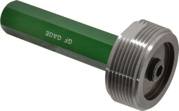 GF Gage - 2-1/2 - 8 Single End Tapered Plug Pipe Thread Gage - Handle Size 6, With Handle, NPT-L1 Tolerance - Benchmark Tooling