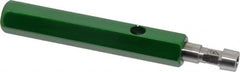 GF Gage - 1/8-27 Single End Tapered Plug Pipe Thread Gage - Handle Size 2 Included, NPTF-6 Step Tolerance - Benchmark Tooling