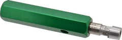 GF Gage - 1/4-18 Single End Tapered Plug Pipe Thread Gage - Handle Size 3 Included, NPTF-6 Step Tolerance - Benchmark Tooling