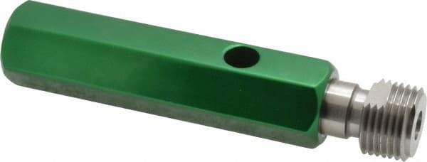 GF Gage - 1/2-14 Single End Tapered Plug Pipe Thread Gage - Handle Size 4 Included, NPTF-L1 Tolerance - Benchmark Tooling