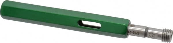 GF Gage - 1/16-27 Single End Tapered Plug Pipe Thread Gage - Handle Size 1 Included, NPTF-L3 Tolerance - Benchmark Tooling