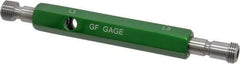 GF Gage - 1/8-27 Double End Tapered Plug Pipe Thread Gage - Handle Size 2, Handle Included, NPTF-L1 & NPTF-L3 Tolerance - Benchmark Tooling