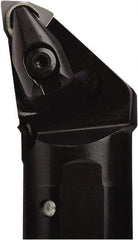 Seco - 32mm Min Bore Diam, 200mm OAL, 25mm Shank Diam, A-DWLN Indexable Boring Bar - 33mm Max Bore Depth, WN.A 0604.. Insert, Pin & Clamp Holding Method - Benchmark Tooling
