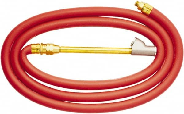 Milton - Inflator Gauge Hose Whip - Use with Milton 500 Series Inflator Gauges - Benchmark Tooling