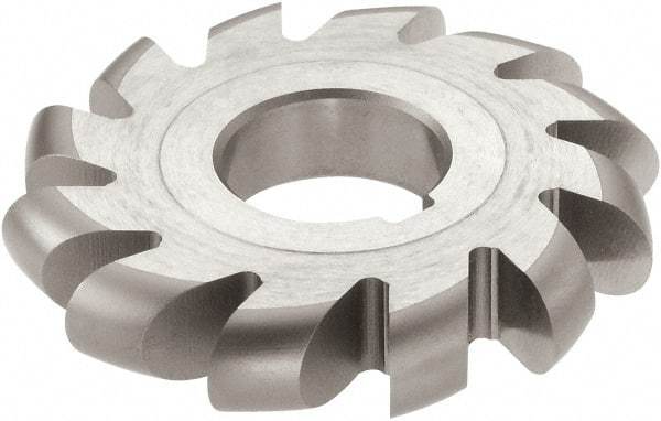 Keo - 1/16" Radius, 1/8" Circle Diam, 2-1/4" Cutter Diam, Arbor Connection, Convex Radius Cutter - High Speed Steel, Uncoated, Form Relieved, 16 Teeth - Benchmark Tooling