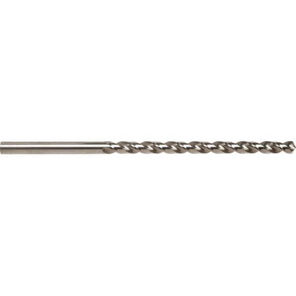 Taper Length Drill Bit: 0.5625″ Dia, 118 ° Bright/Uncoated, RH Cut, Parabolic Flute, Cylindrical Shank, Series 5536