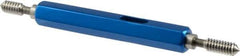 OSG - #6-32, Class 2B, Double End Plug Thread Go/No Go Gage - High Speed Steel, Handle Included - Benchmark Tooling