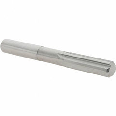 OSG - 13/32" Solid Carbide Chucking Reamer - Straight Flute, 3/8" Straight Shank, 1-1/4" Flute Length, 3-1/2" OAL - Benchmark Tooling