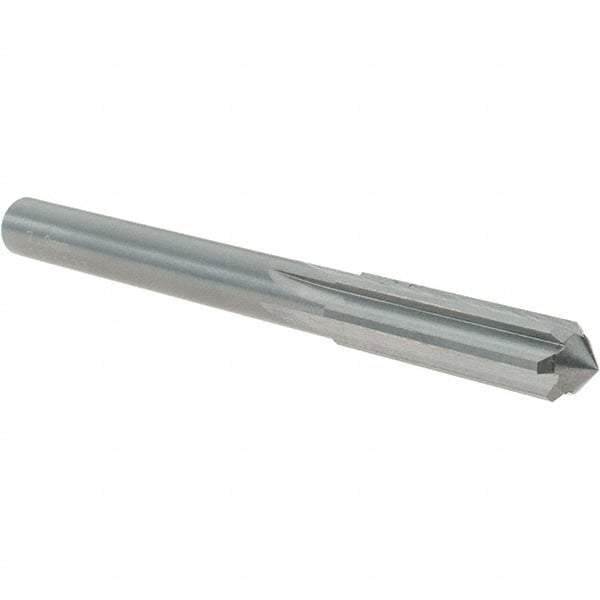 OSG - 7.9mm Solid Carbide Chucking Reamer - Straight Flute, 7.14mm Straight Shank, 29mm Flute Length, 83mm OAL - Benchmark Tooling