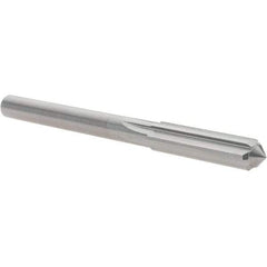 OSG - 9/32" Solid Carbide Chucking Reamer - Straight Flute, 1/4" Straight Shank, 1-1/8" Flute Length, 3-1/4" OAL - Benchmark Tooling