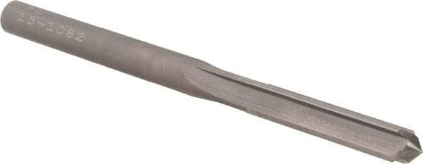 OSG - #1 Solid Carbide Chucking Reamer - Straight Flute, 7/32" Straight Shank, 1" Flute Length, 3" OAL - Benchmark Tooling