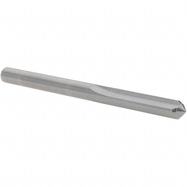 OSG - 5.7mm Solid Carbide Chucking Reamer - Straight Flute, 5.56mm Straight Shank, 25mm Flute Length, 76mm OAL - Benchmark Tooling