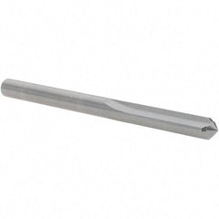 OSG - 5.7mm Solid Carbide Chucking Reamer - Straight Flute, 5.56mm Straight Shank, 25mm Flute Length, 76mm OAL - Benchmark Tooling