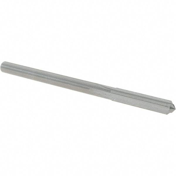 OSG - 3.8mm Solid Carbide Chucking Reamer - Straight Flute, 3.57mm Straight Shank, 19mm Flute Length, 64mm OAL - Benchmark Tooling