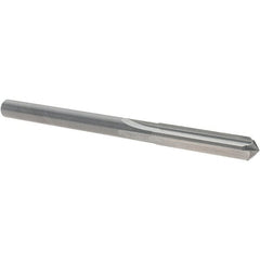 OSG - #6 Solid Carbide Chucking Reamer - Straight Flute, 3/16" Straight Shank, 1" Flute Length, 3" OAL - Benchmark Tooling