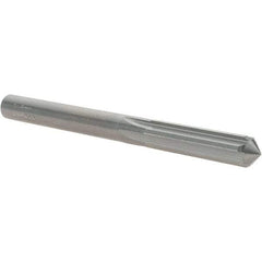 OSG - 7.8mm Solid Carbide Chucking Reamer - Straight Flute, 7.14mm Straight Shank, 29mm Flute Length, 83mm OAL - Benchmark Tooling