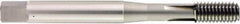 OSG - M10x1.25 Metric Fine H7 Thread Limit Bottoming Thread Forming Tap - Solid Carbide, Bright Finish, 100mm OAL, 1-1/4" Thread Length, Right Hand Thread, Series 14153 - Benchmark Tooling