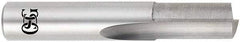 OSG - 7/16" Diam, 7/16" Shank Diam, 1" Length of Cut, 2 Flute Straight Router Bit - 2-1/2" Overall Length, Right Hand Cut, Solid Carbide - Benchmark Tooling